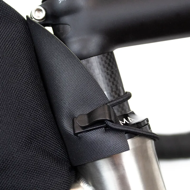 Restrap Bolt-On Top Tube Bag In Black-3